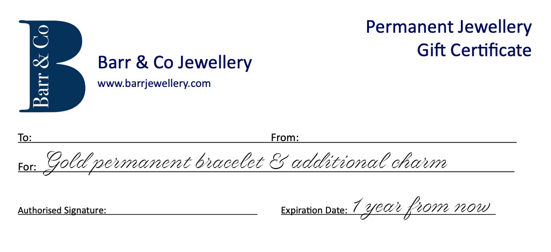 Permanent Bracelet Voucher