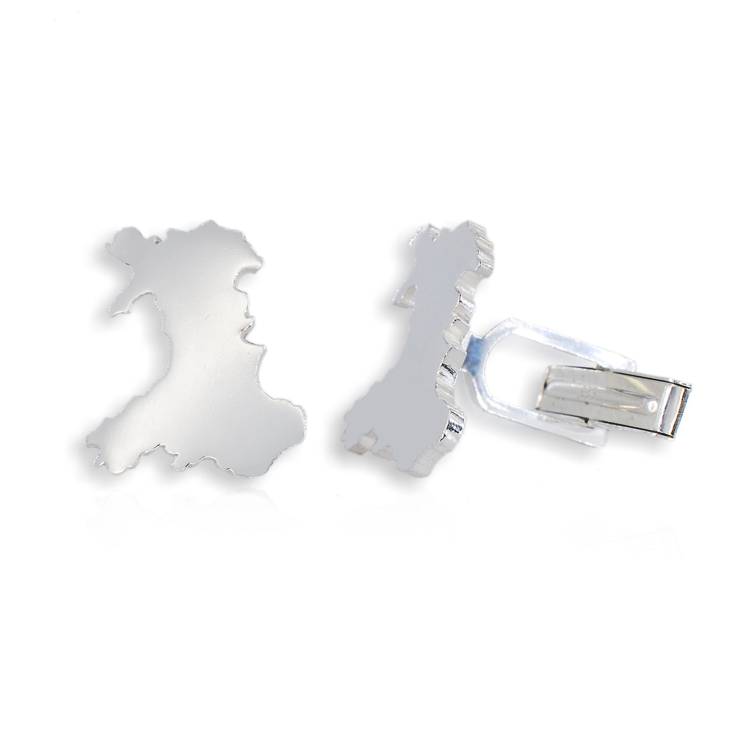 Cufflinks Arian Un Ochr Cymreig
