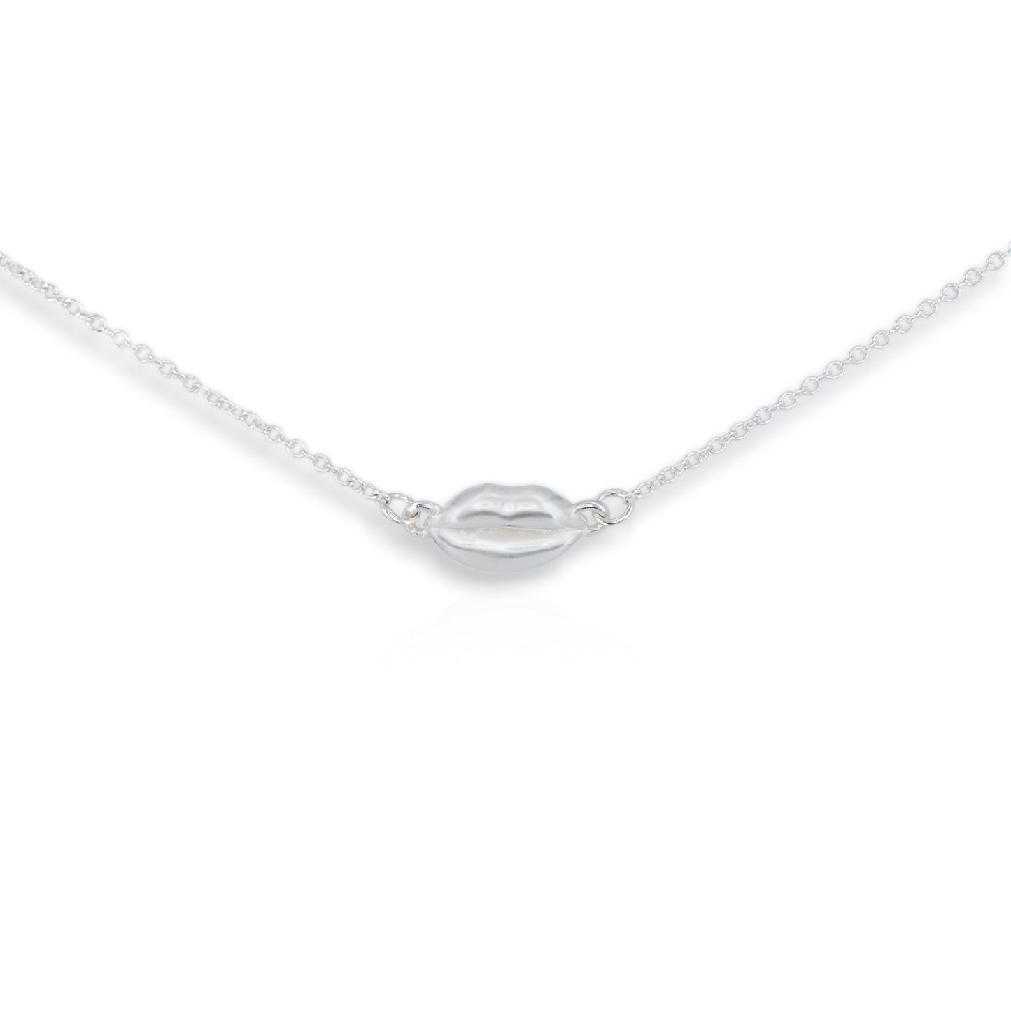 Pendant Gwefusau Arian