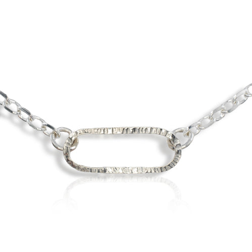 Pendant Gweadog Trwchus Arian Unity