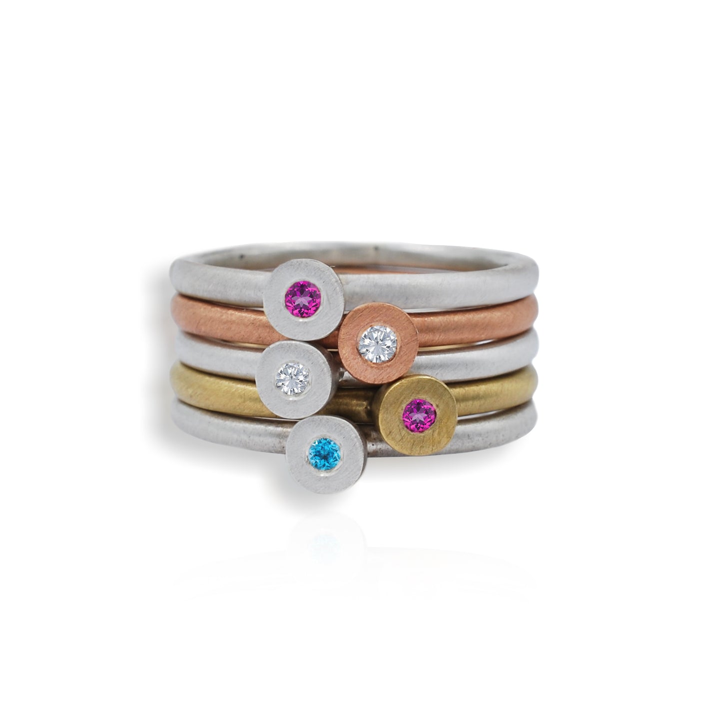 Storm 9ct Rose Gold Diamond Ring