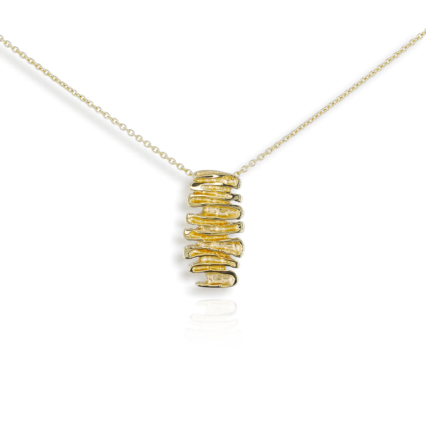 Pendant Glan Aur Melyn 9ct