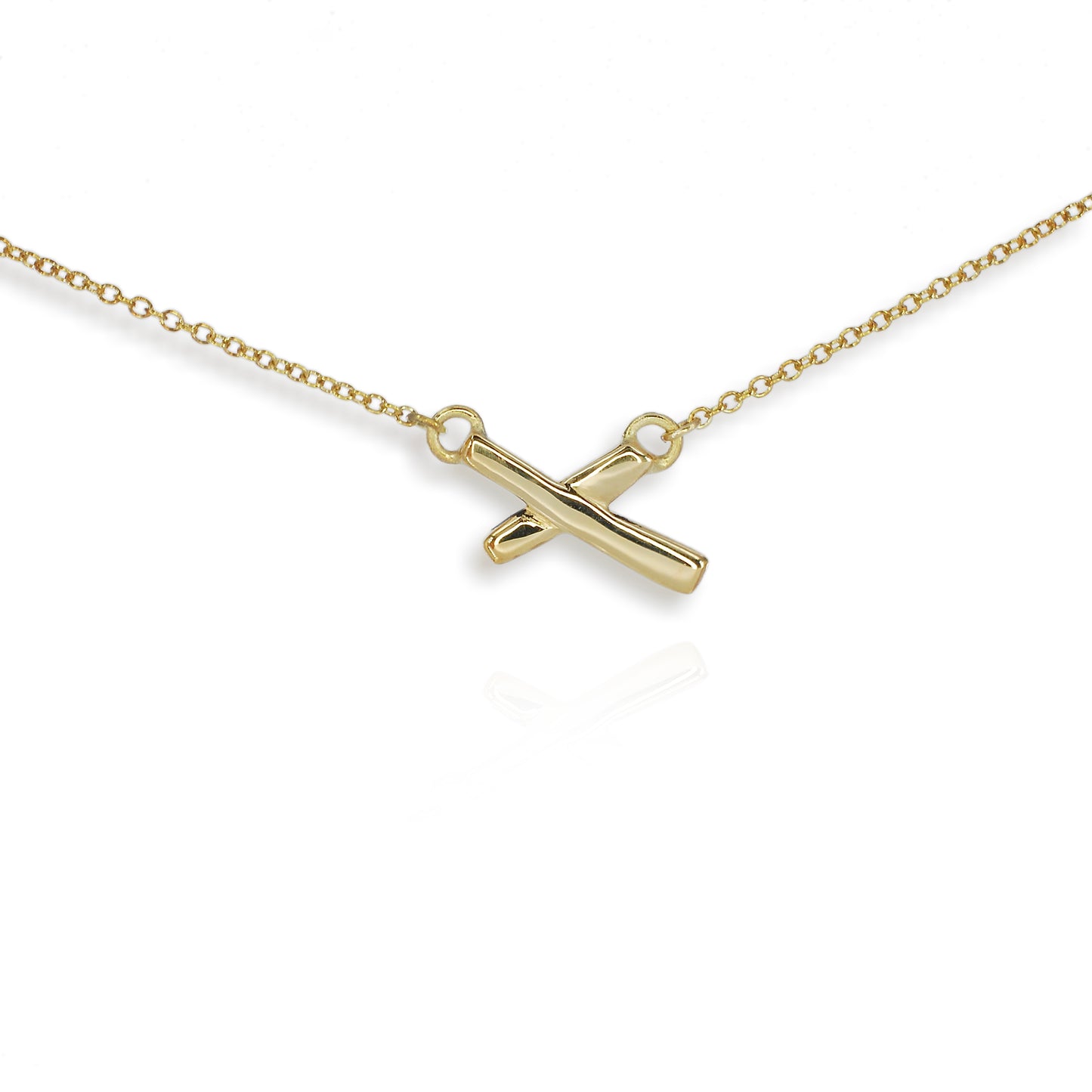 9ct Yellow Gold Cross Pendant