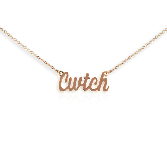 9ct Rose Gold Signature Cwtch Pendant