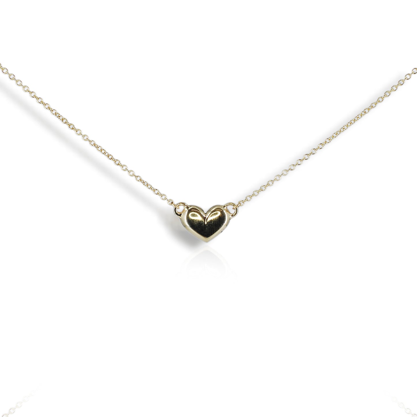 9ct Yellow Gold Heart Pendant