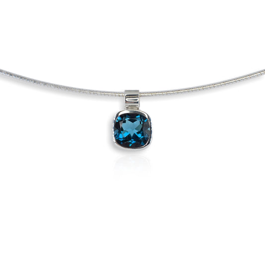 Mai Tai Blue Topaz Pendant