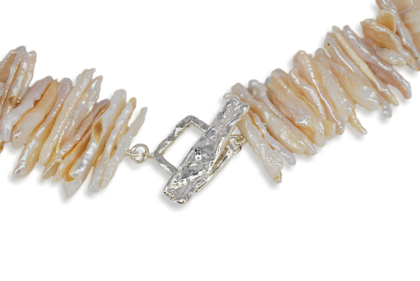 Natural Keshi Pearl Necklace