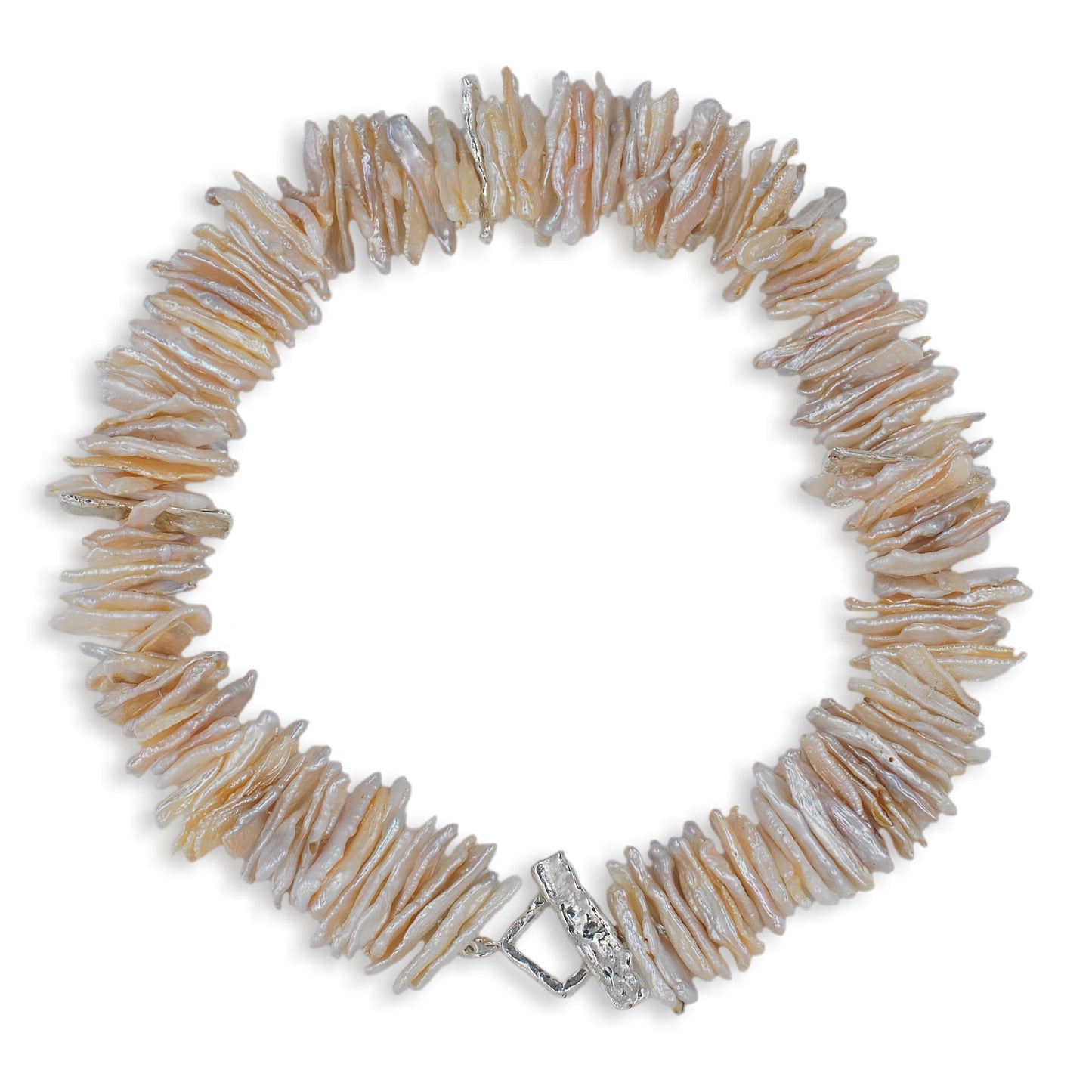 Natural Keshi Pearl Necklace