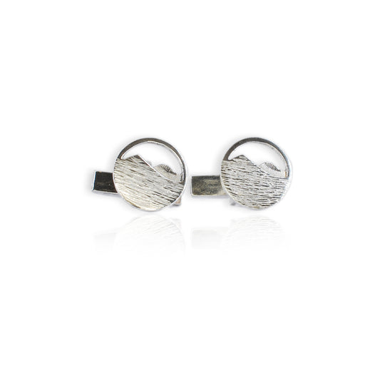 Cufflinks Arian Un Ochr Cymreig