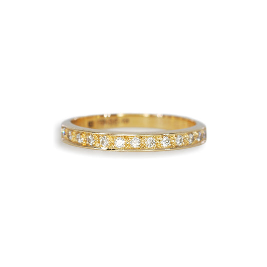 Yellow Gold Diamond Eternity Ring