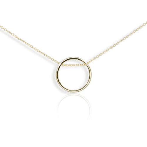 Fidela Large 9ct Yellow Gold Pendant