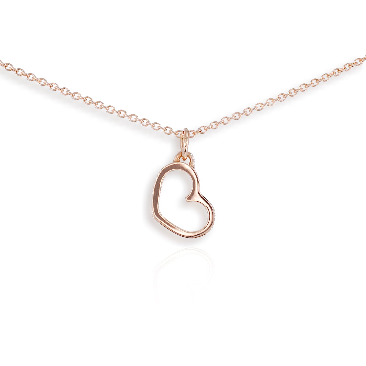 9ct Rose Gold Mini Love Fidela Pendant