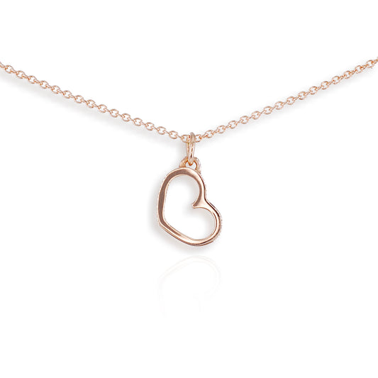 9ct Rose Gold Mini Love Fidela Pendant