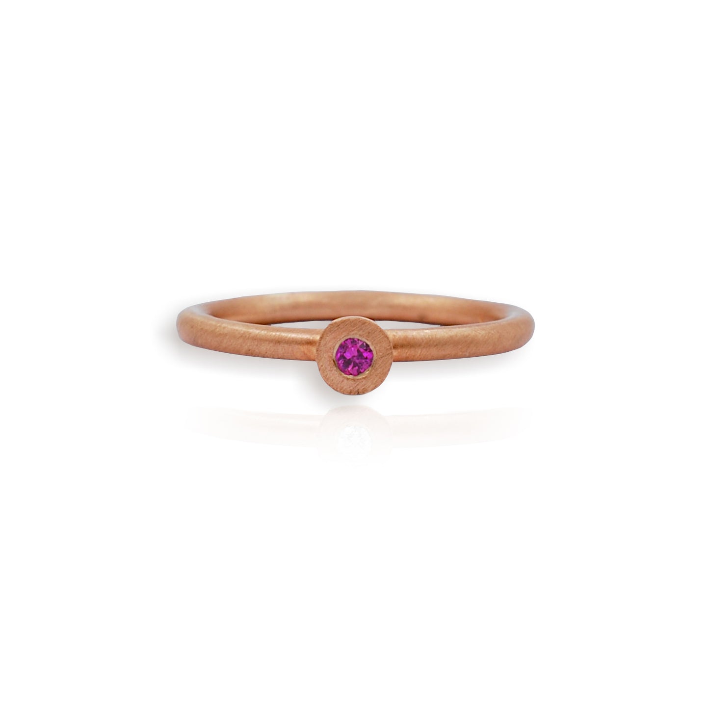 Storm 9ct Rose Gold Sapphire Ring
