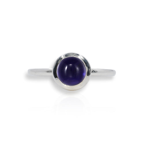 Atomic Silver Iolite Ring