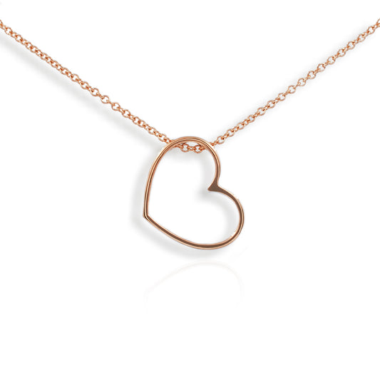 9ct Rose Gold Love Fidela Pendant