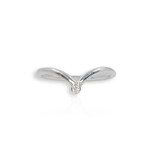 Atomic Silver Diamond Wishbone