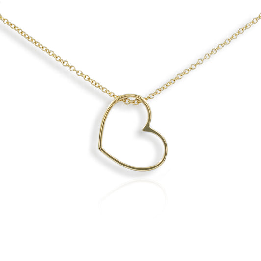 9ct Yellow Gold Love Fidela Pendant